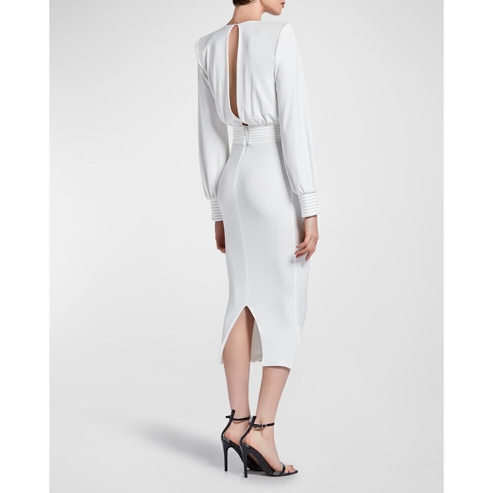 ZHIVAGO Lover Man Cocktail Dress white US6 - Picture 4 of 10
